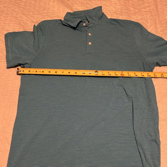 Vineyard Vines Edgartown Polo blue/green Medium - Picture 7 of 7